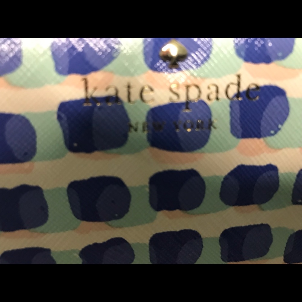 Kate Spade Leather Zip Around Wallet